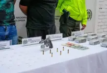 Caen dos presuntos microtraficantes en operativo policial en el sur de Neiva