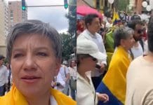 Claudia López habló tras los abucheos y cantos en su contra durante la Marcha del Silencio: “Ese es el desafío”