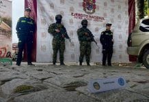 Ejército y Policía incautan cargamento de marihuana avaluado en $594 millones en Huila